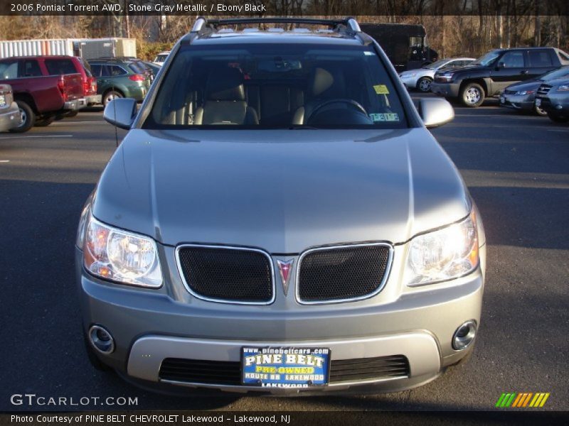 Stone Gray Metallic / Ebony Black 2006 Pontiac Torrent AWD