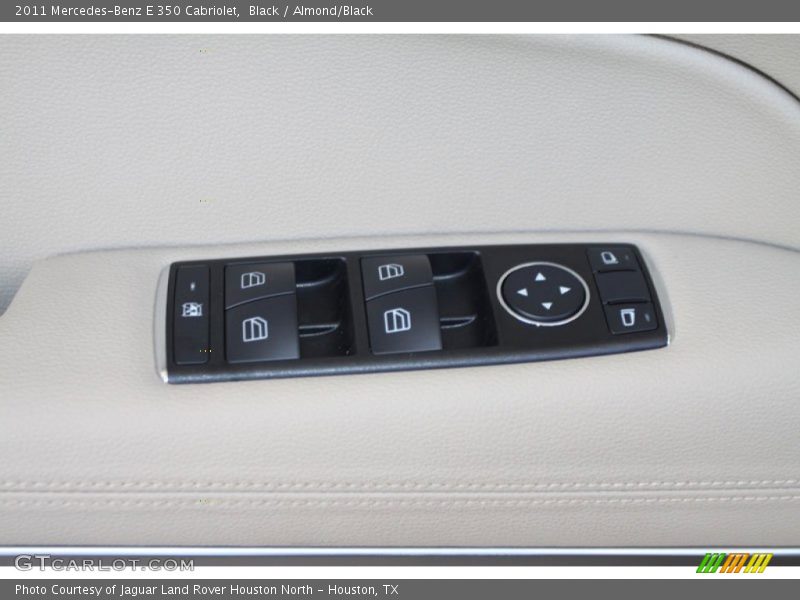 Black / Almond/Black 2011 Mercedes-Benz E 350 Cabriolet