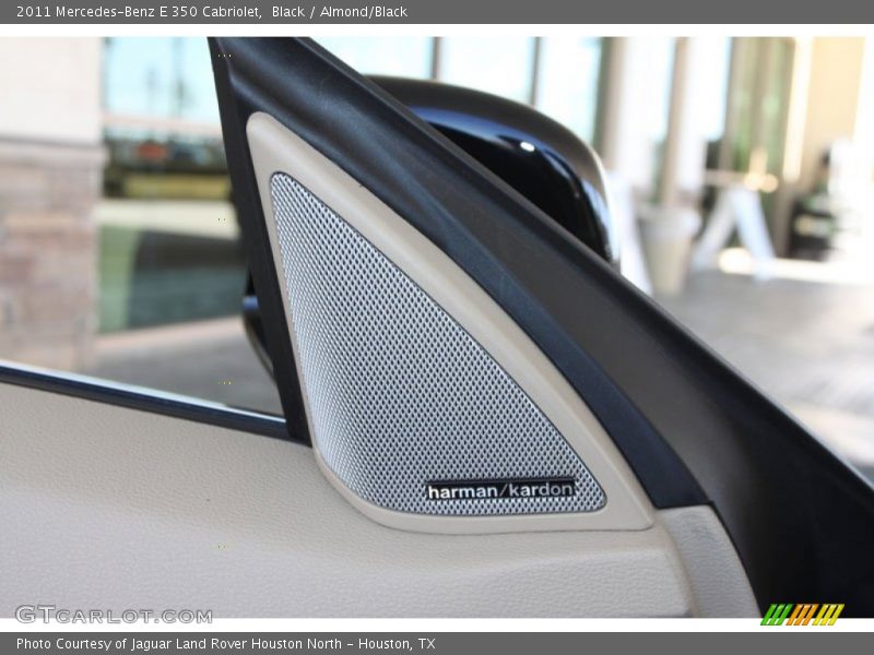 Black / Almond/Black 2011 Mercedes-Benz E 350 Cabriolet