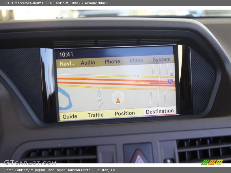 Black / Almond/Black 2011 Mercedes-Benz E 350 Cabriolet