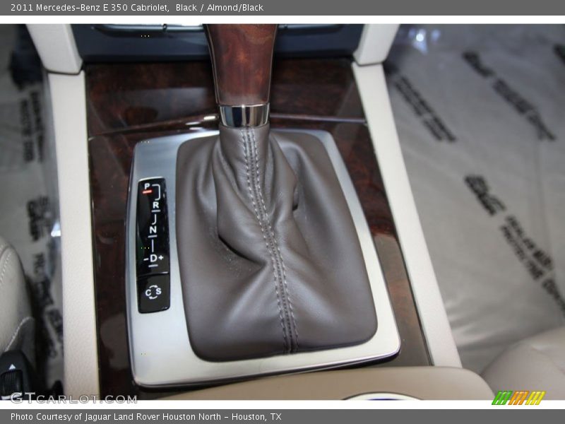 Black / Almond/Black 2011 Mercedes-Benz E 350 Cabriolet