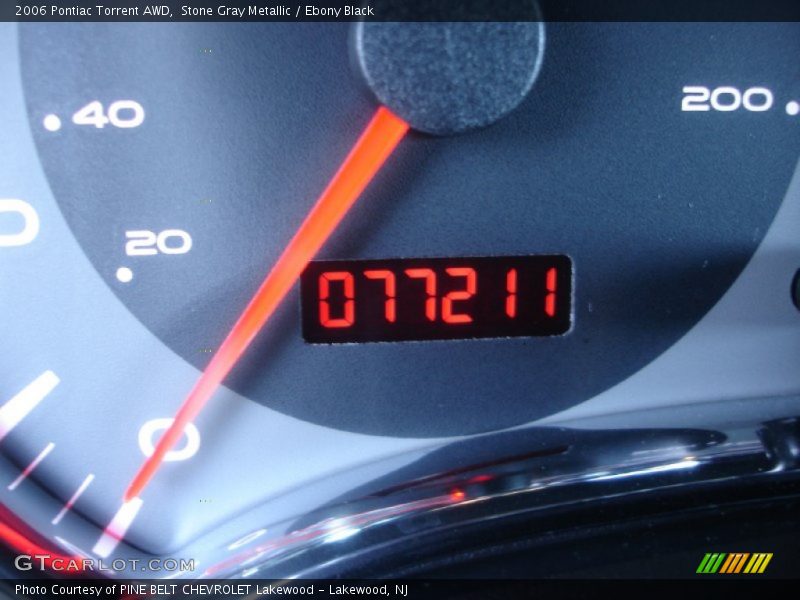 Stone Gray Metallic / Ebony Black 2006 Pontiac Torrent AWD