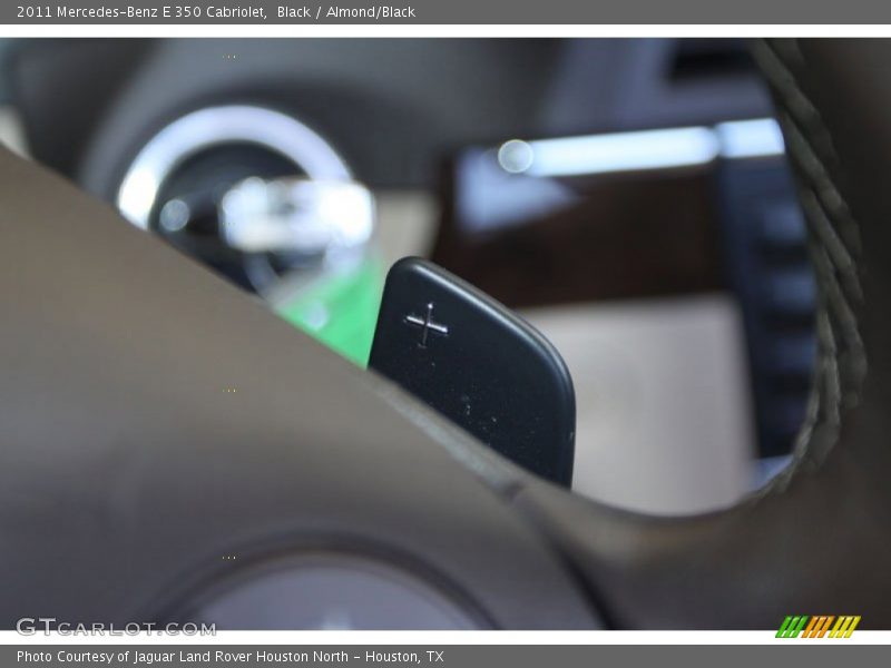 Black / Almond/Black 2011 Mercedes-Benz E 350 Cabriolet