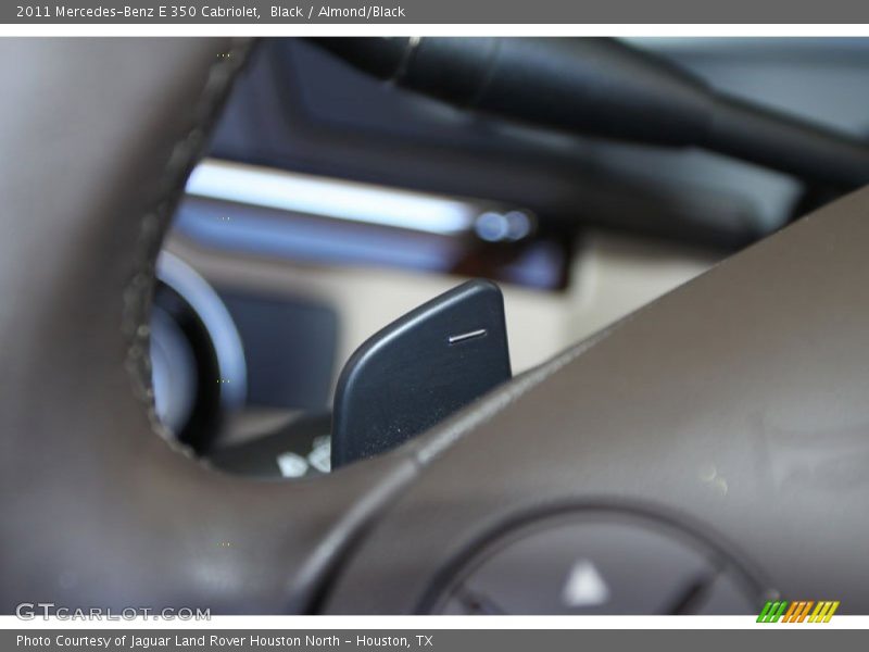 Black / Almond/Black 2011 Mercedes-Benz E 350 Cabriolet