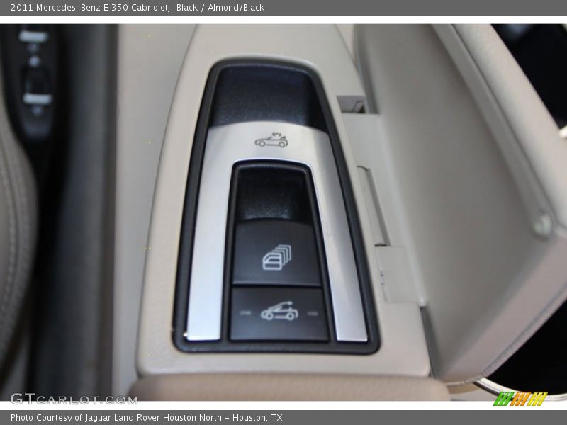 Black / Almond/Black 2011 Mercedes-Benz E 350 Cabriolet