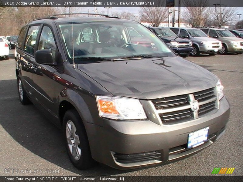 Dark Titanium Metallic / Dark Slate Gray/Light Shale 2010 Dodge Grand Caravan SE