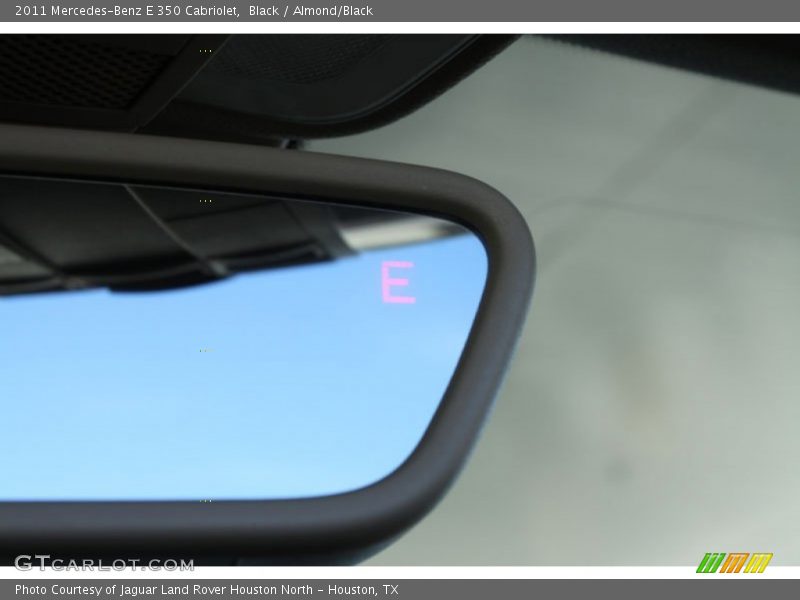 Black / Almond/Black 2011 Mercedes-Benz E 350 Cabriolet
