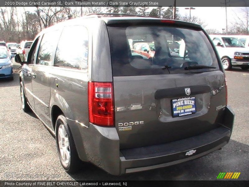 Dark Titanium Metallic / Dark Slate Gray/Light Shale 2010 Dodge Grand Caravan SE
