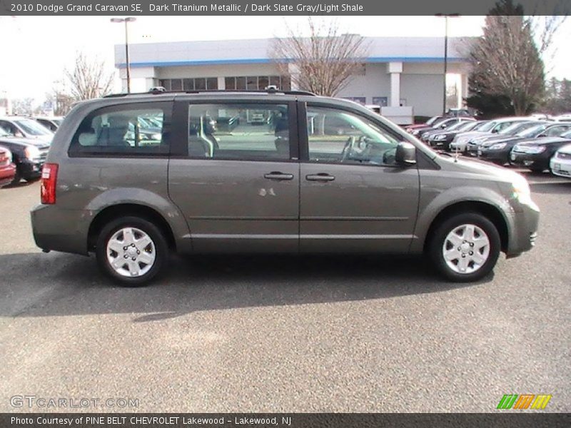 Dark Titanium Metallic / Dark Slate Gray/Light Shale 2010 Dodge Grand Caravan SE