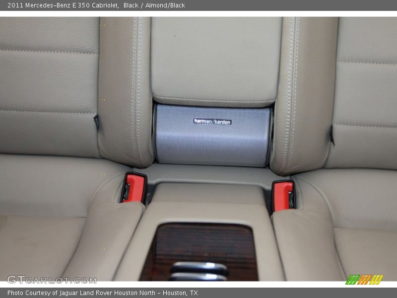 Black / Almond/Black 2011 Mercedes-Benz E 350 Cabriolet