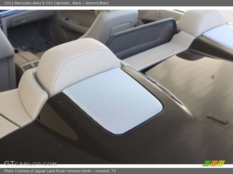 Black / Almond/Black 2011 Mercedes-Benz E 350 Cabriolet
