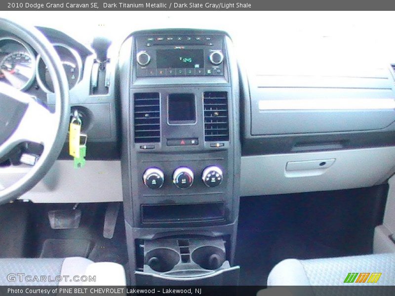 Dark Titanium Metallic / Dark Slate Gray/Light Shale 2010 Dodge Grand Caravan SE