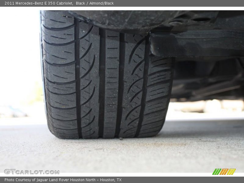 Black / Almond/Black 2011 Mercedes-Benz E 350 Cabriolet
