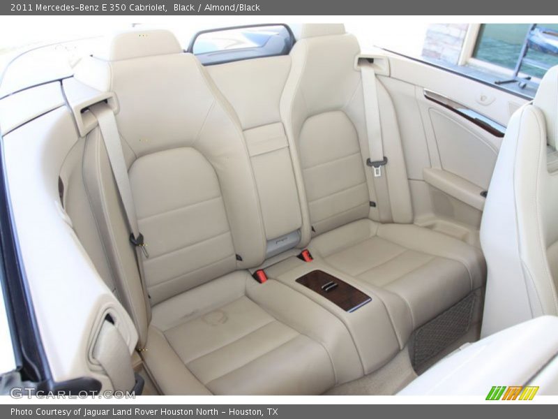 Black / Almond/Black 2011 Mercedes-Benz E 350 Cabriolet