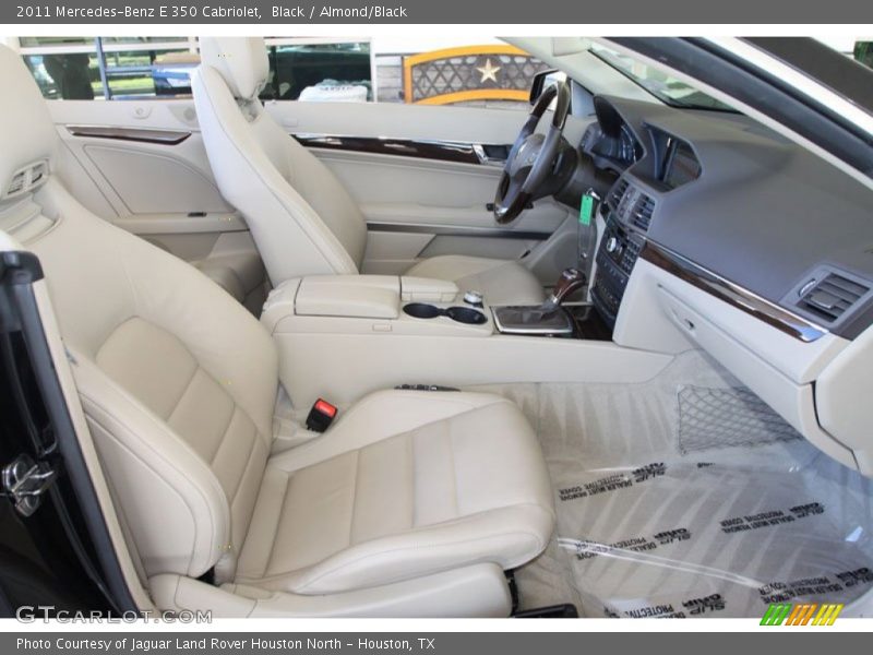 Black / Almond/Black 2011 Mercedes-Benz E 350 Cabriolet