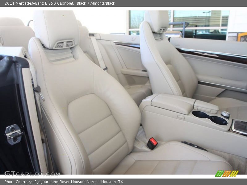 Black / Almond/Black 2011 Mercedes-Benz E 350 Cabriolet