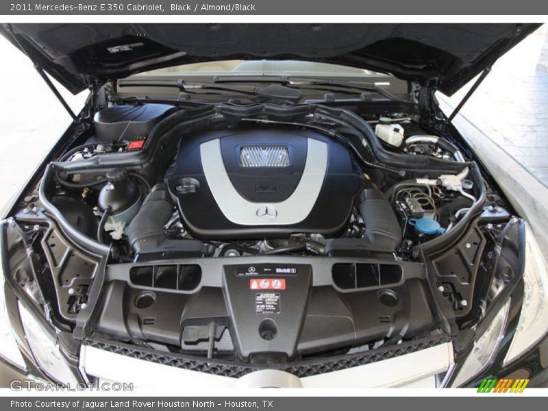 Black / Almond/Black 2011 Mercedes-Benz E 350 Cabriolet