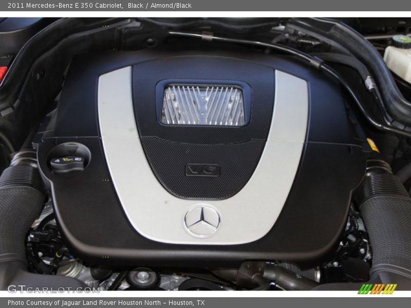 Black / Almond/Black 2011 Mercedes-Benz E 350 Cabriolet