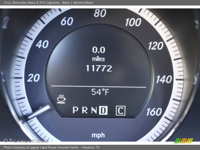 Black / Almond/Black 2011 Mercedes-Benz E 350 Cabriolet