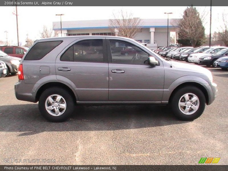 Alpine Gray / Gray 2008 Kia Sorento LX