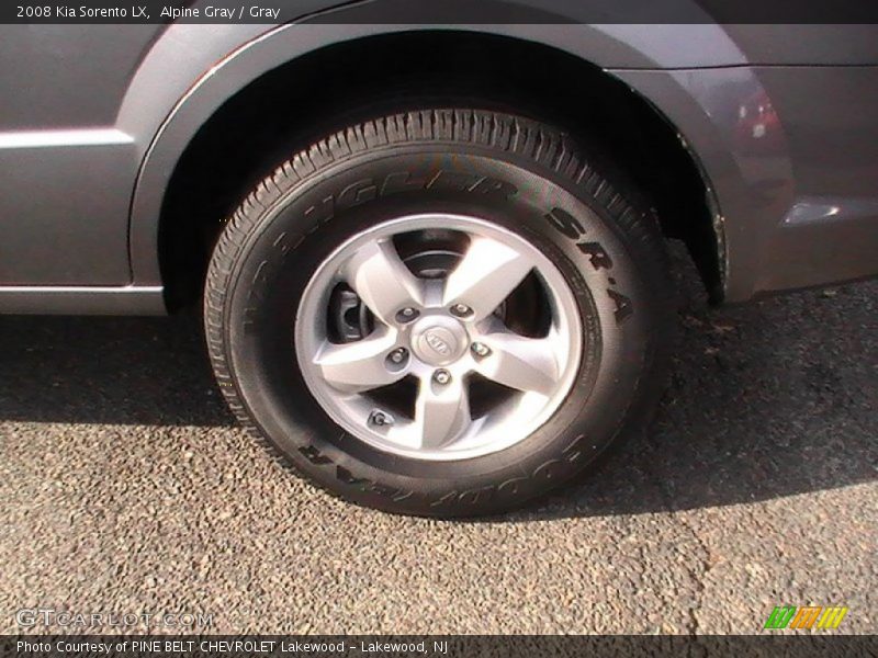 Alpine Gray / Gray 2008 Kia Sorento LX