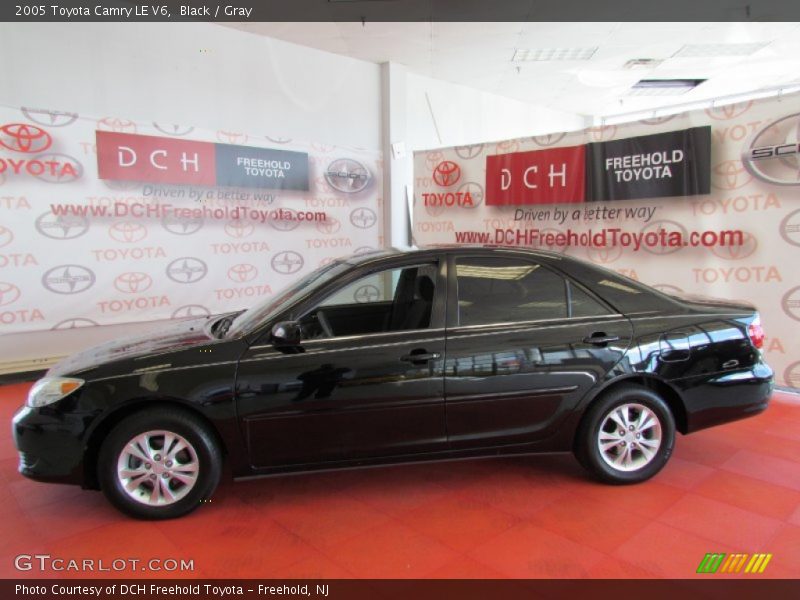 Black / Gray 2005 Toyota Camry LE V6