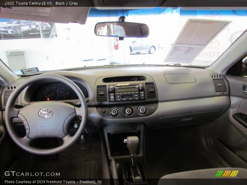 Black / Gray 2005 Toyota Camry LE V6