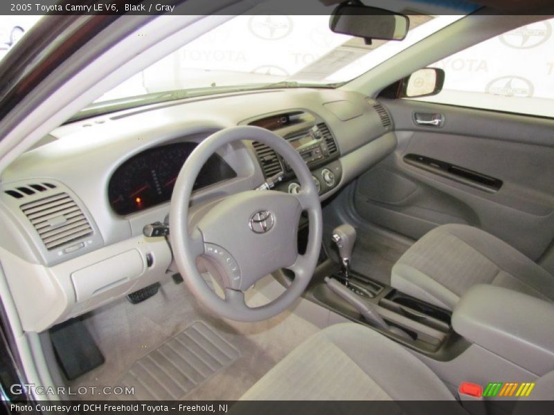 Black / Gray 2005 Toyota Camry LE V6