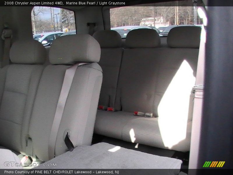 Marine Blue Pearl / Light Graystone 2008 Chrysler Aspen Limited 4WD