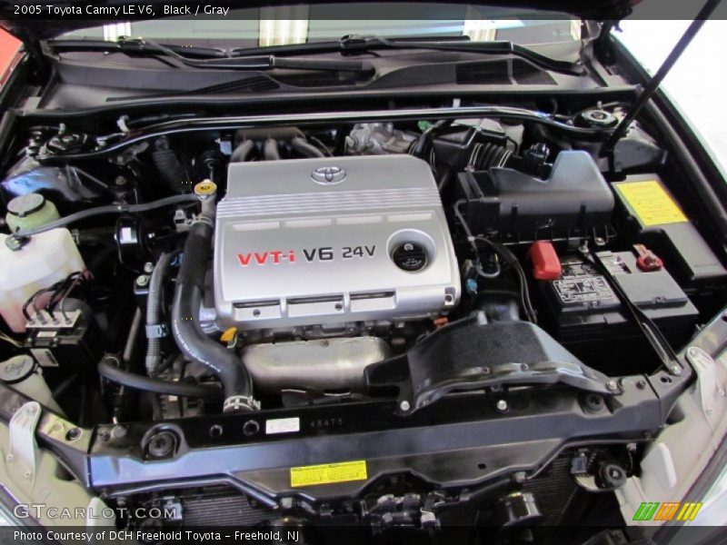 Black / Gray 2005 Toyota Camry LE V6