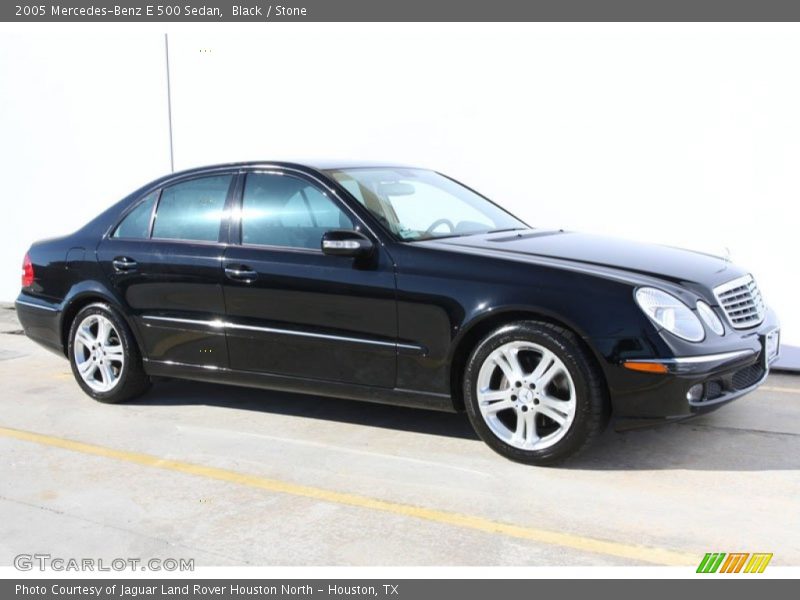 Black / Stone 2005 Mercedes-Benz E 500 Sedan