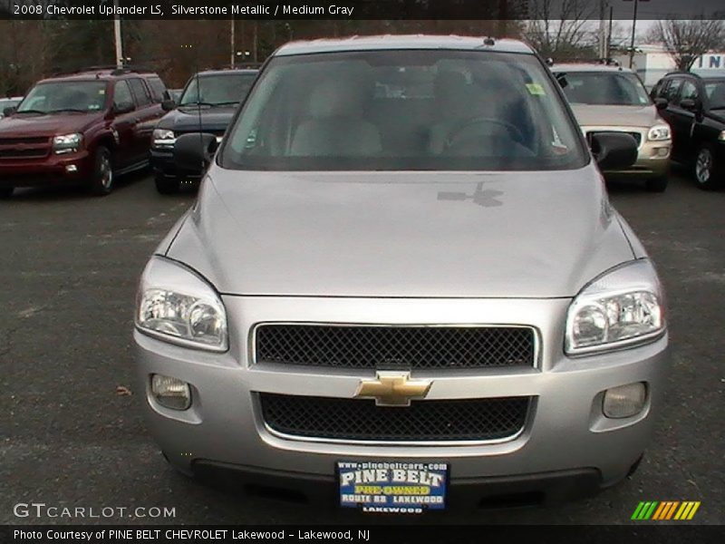 Silverstone Metallic / Medium Gray 2008 Chevrolet Uplander LS