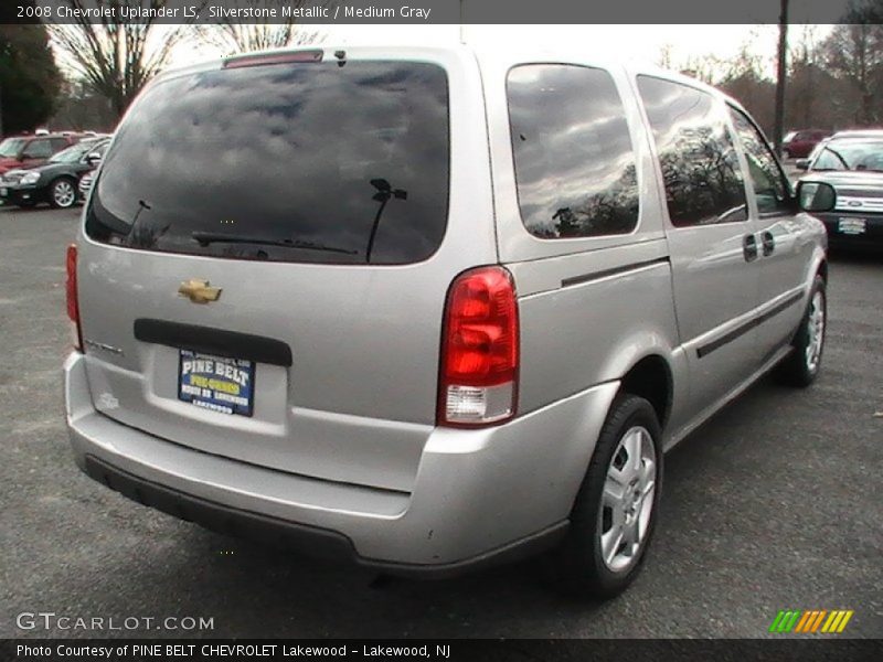 Silverstone Metallic / Medium Gray 2008 Chevrolet Uplander LS