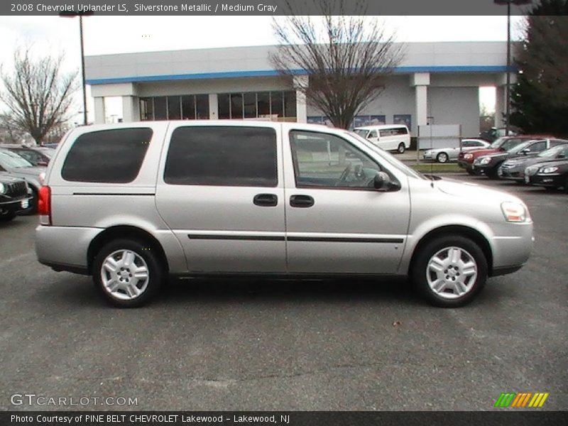 Silverstone Metallic / Medium Gray 2008 Chevrolet Uplander LS