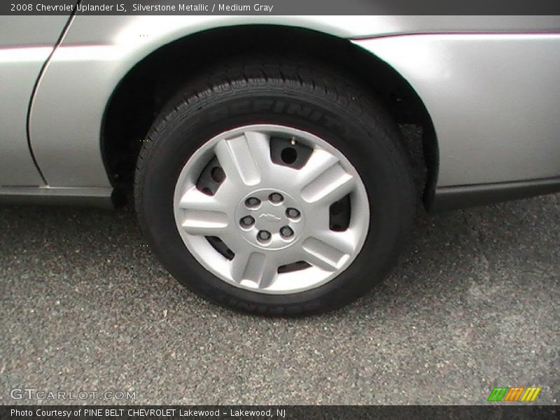 Silverstone Metallic / Medium Gray 2008 Chevrolet Uplander LS