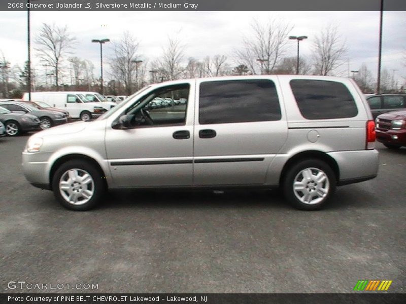 Silverstone Metallic / Medium Gray 2008 Chevrolet Uplander LS