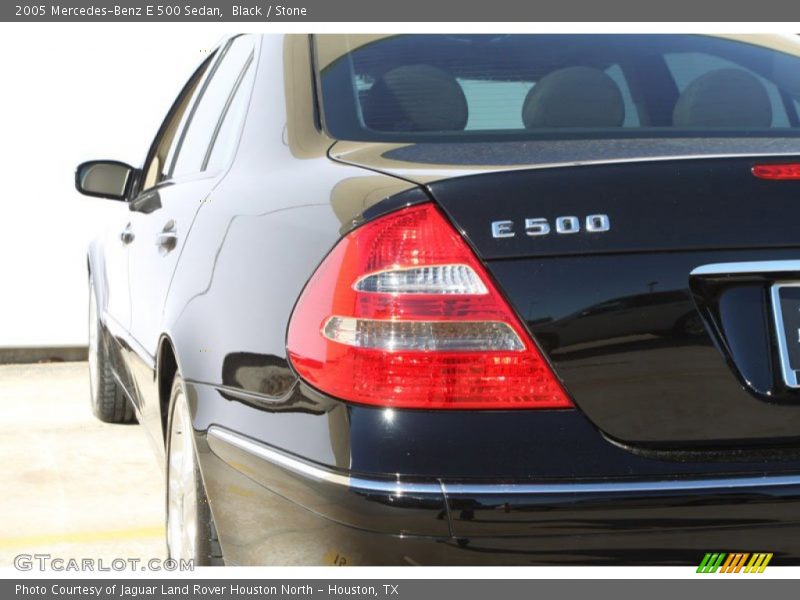 Black / Stone 2005 Mercedes-Benz E 500 Sedan