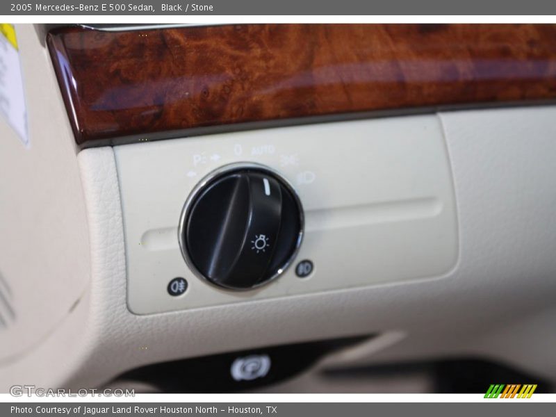 Black / Stone 2005 Mercedes-Benz E 500 Sedan