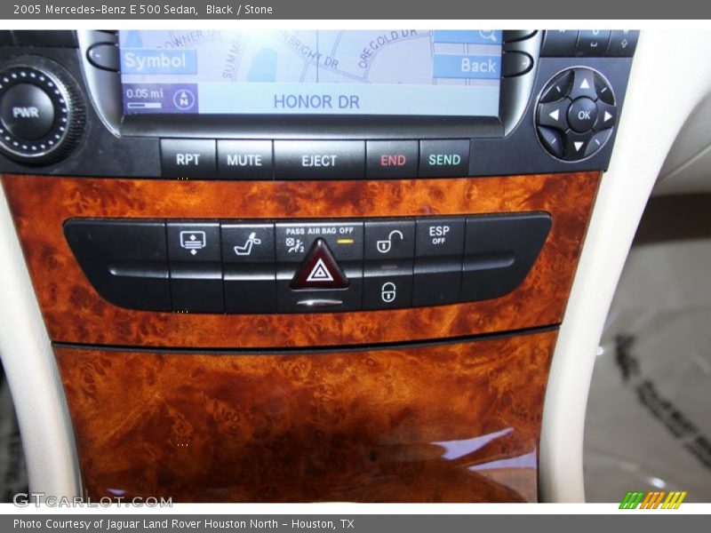 Black / Stone 2005 Mercedes-Benz E 500 Sedan