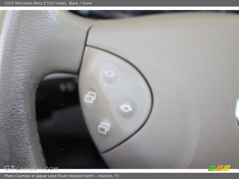 Black / Stone 2005 Mercedes-Benz E 500 Sedan