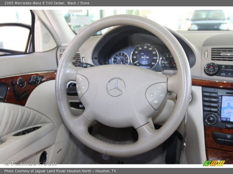 Black / Stone 2005 Mercedes-Benz E 500 Sedan