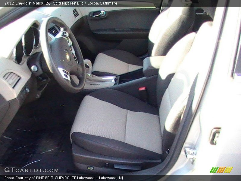 Gold Mist Metallic / Cocoa/Cashmere 2012 Chevrolet Malibu LS