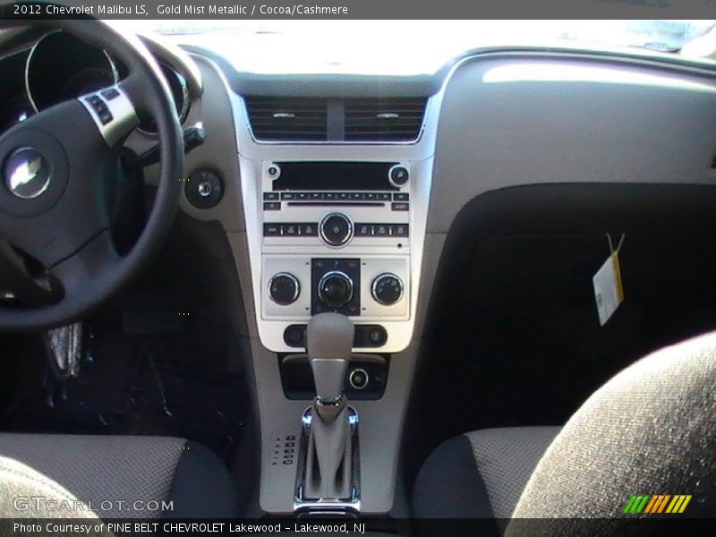 Gold Mist Metallic / Cocoa/Cashmere 2012 Chevrolet Malibu LS