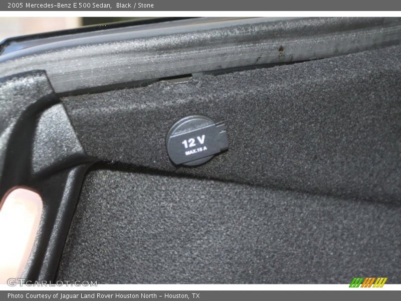 Black / Stone 2005 Mercedes-Benz E 500 Sedan