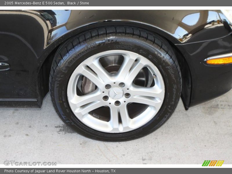 Black / Stone 2005 Mercedes-Benz E 500 Sedan