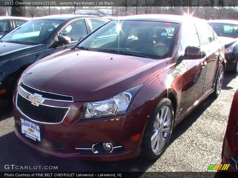 Autumn Red Metallic / Jet Black 2012 Chevrolet Cruze LTZ/RS