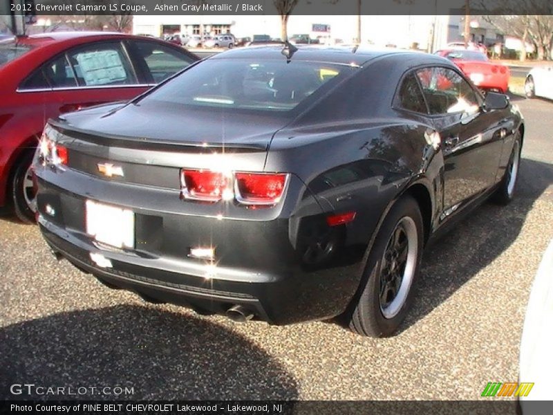 Ashen Gray Metallic / Black 2012 Chevrolet Camaro LS Coupe