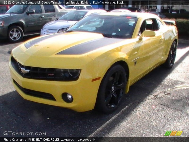 Rally Yellow / Jet Black 2012 Chevrolet Camaro LT Coupe Transformers Special Edition