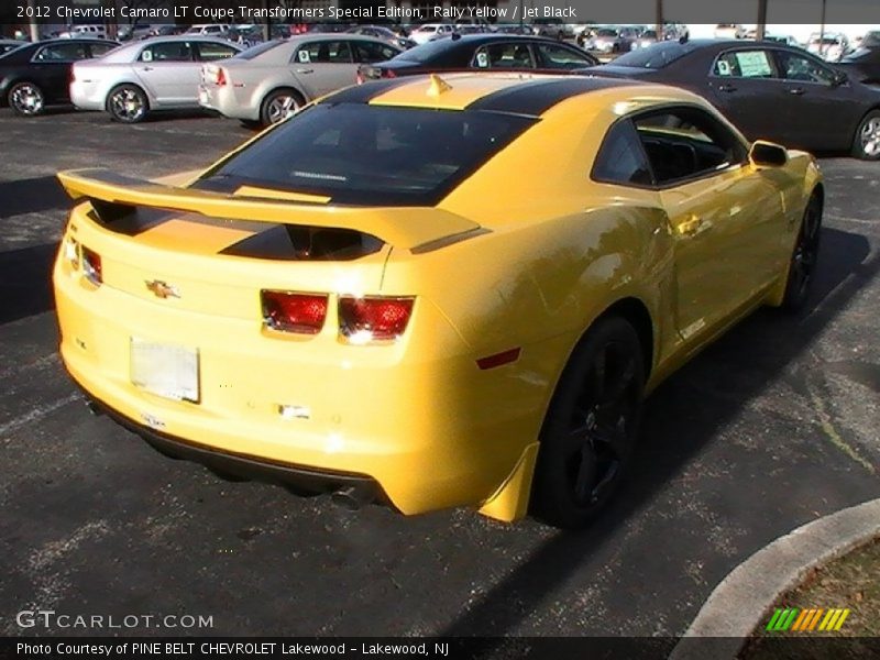  2012 Camaro LT Coupe Transformers Special Edition Rally Yellow