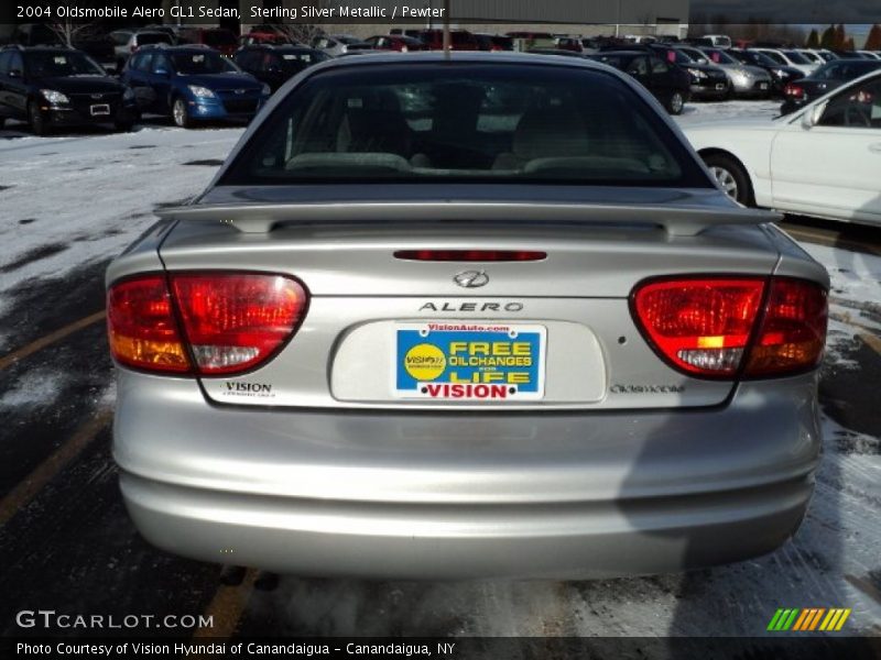 Sterling Silver Metallic / Pewter 2004 Oldsmobile Alero GL1 Sedan